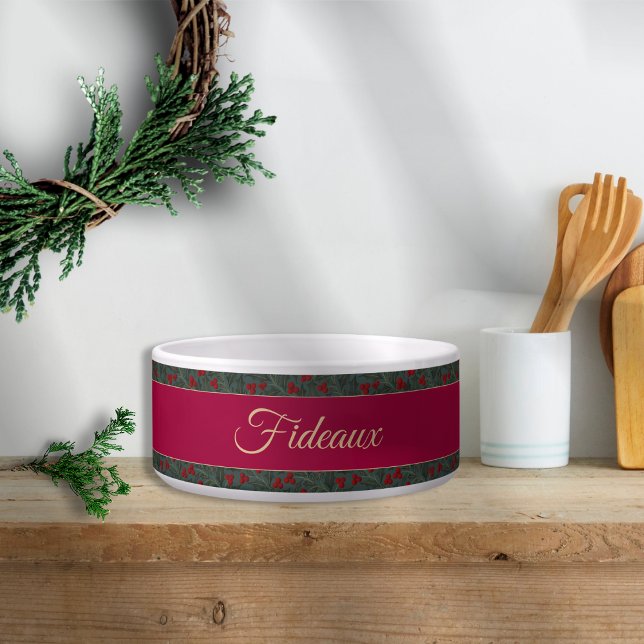 Holly Berries Christmas Bowl (Creator Uploaded)