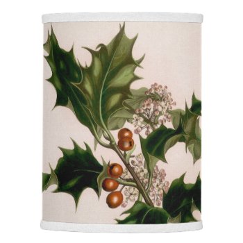 Holly Berries Lamp Shade by MehrFarbeImLeben at Zazzle