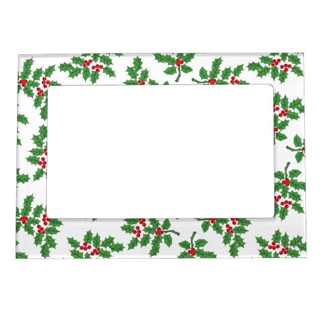 Holly Berries Magnetic Frame (Front)