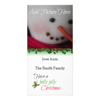Holly Berries Photo Card