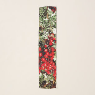 Holly Berries Scarf