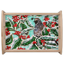 Holly Berry Quail