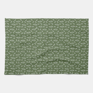 Holly Christmas Kitchen Towel