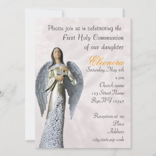Holly Communion Invitation