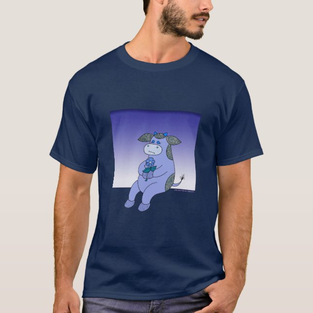 Holly Cow BLUE WITHOUT YOU T-Shirt (Front)
