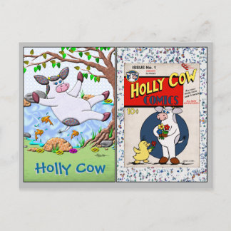 Holly Cow Collectible Trading Cards #1 and #2