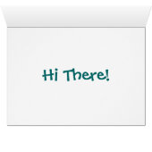Holly Cow "Hi There!" Cards (Inside Horizontal (Bottom))