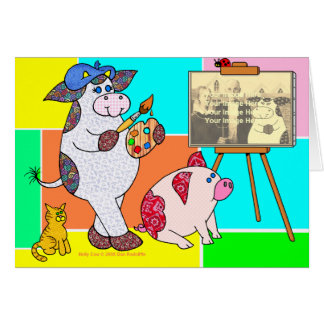 Holly Cow, "I Don't Know Much About Art..." Cards