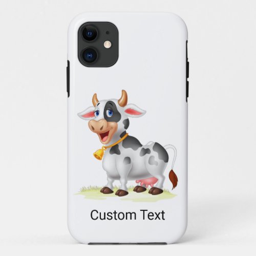 Holly Cow theme iPhone 11 Case