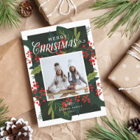 Holly Days | Merry Christmas Photo