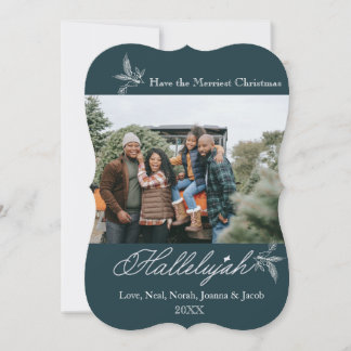 Holly Hallelujah Photo Card
