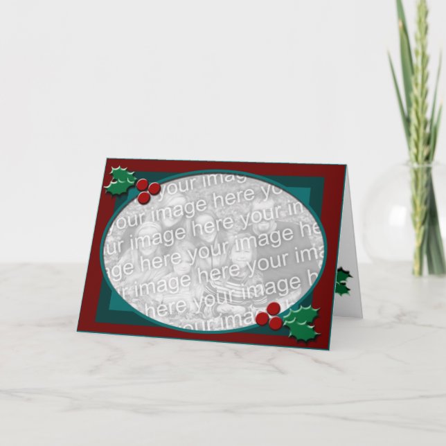 Holly Holiday Card (Front)