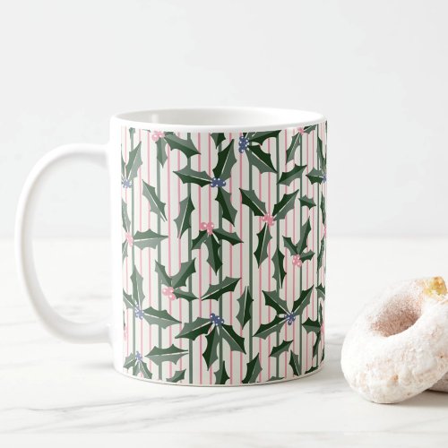 Holly Holiday Coffee Mug