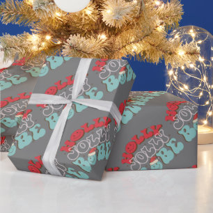 Holly Jolly Babe  Wrapping Paper