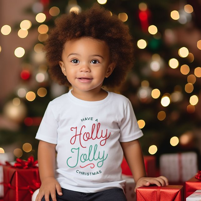 Holly Jolly Christmas Baby T-Shirt (Creator Uploaded)