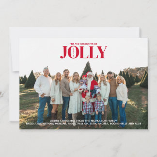 Holly Jolly Christmas Invitation