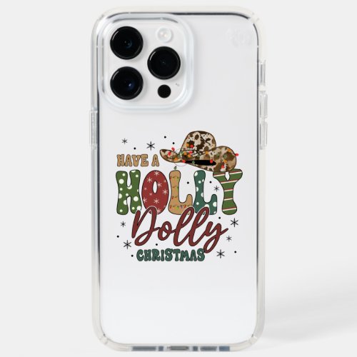 Holly Jolly Christmas Speck iPhone 14 Pro Max Case