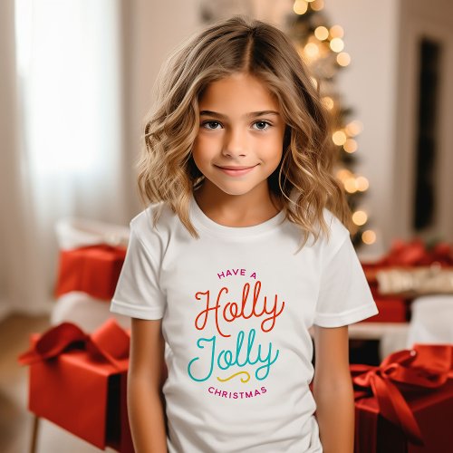 Holly Jolly Christmas T_Shirt