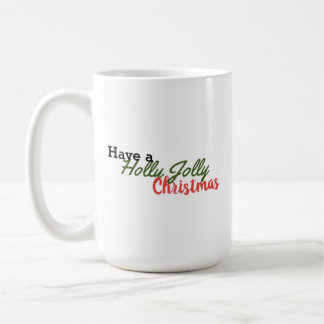 Holly Jolly coffee mug