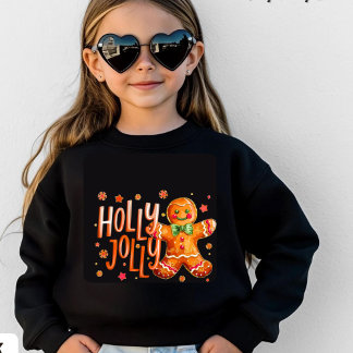 Holly Jolly Gingerbread Christmas Kids' T-Shirt