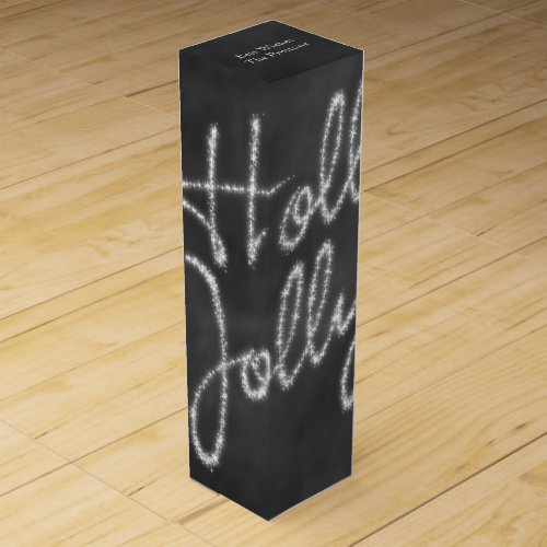 Holly Jolly Holiday Wine Box Wine Box