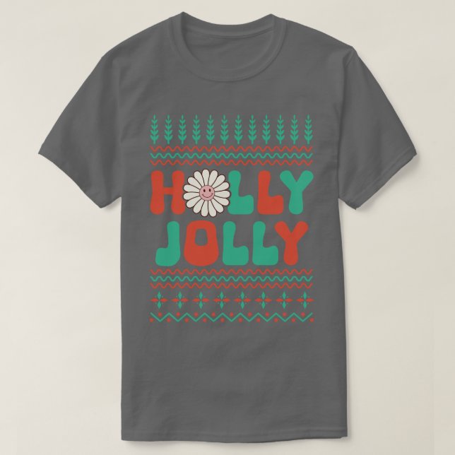 Holly Jolly T-Shirt (Design Front)