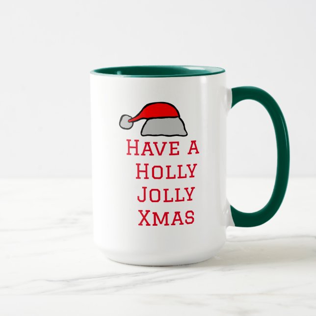 Holly Jolly Xmas  Mug (Right)