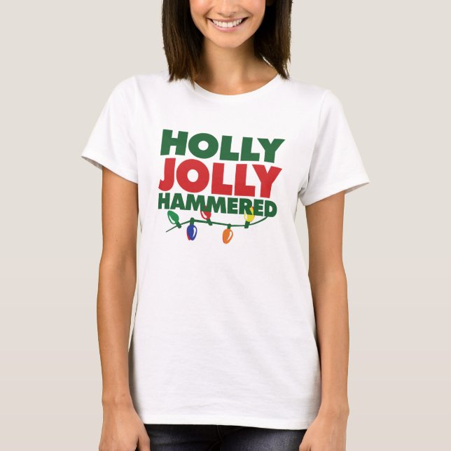 Holly Jolly Xmas T-Shirt (Front)