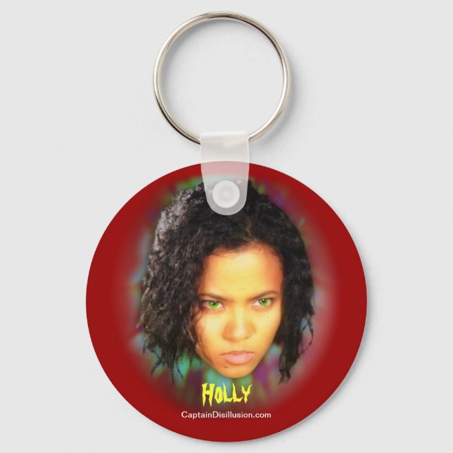 Holly Keychain (Front)