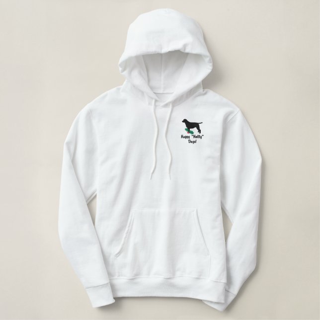 Holly Labrador Retriever Embroidered Shirt (Design Front)