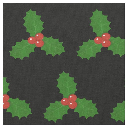 Holly Leaf Fabric