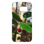 Holly Leaves I Holiday Botanical Samsung Galaxy S7 Case