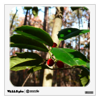 Holly Leaves I Holiday Botanical Wall Sticker