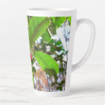 Holly Leaves II Holiday Nature Botanical Latte Mug