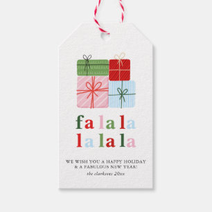 Holly Merry & Bright Holiday Gift Tags