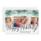 Holly Mistletoe 3 Photo Happy Holidays Script