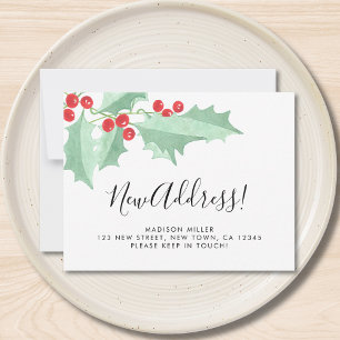 Holly New Address Moving Announcement