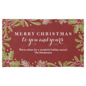Holly Pine Mistletoe Merry Christmas To You 45 Piece Box Of Chocolates (Front)