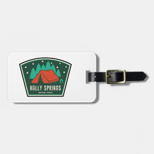 Holly Springs National Forest Mississippi Camping Luggage Tag