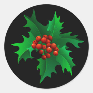 Holly Stickers