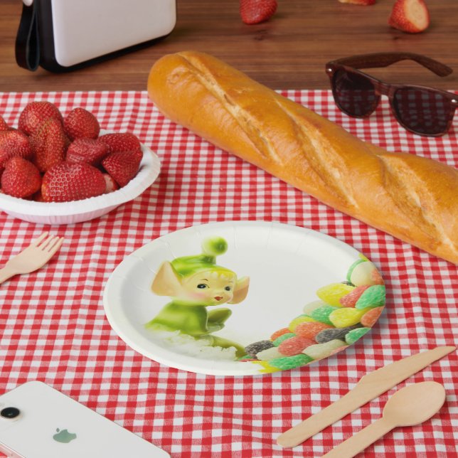 Holly the Pixie Elf Paper Plates (Picnic)