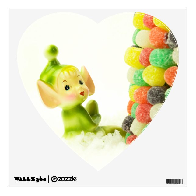 Holly the Pixie Elf Wall Sticker (Front)