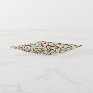 Holly Trinket Tray