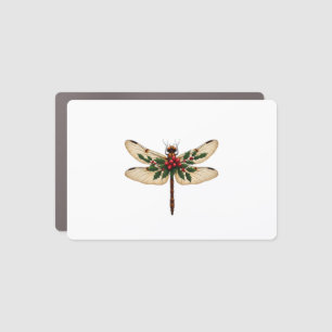 Holly Winged Dragonfly Car Magnet