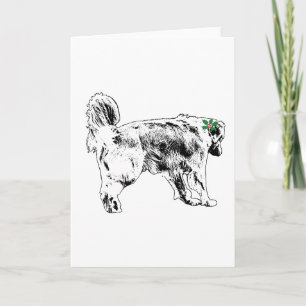 Holly Wink Retriever Card