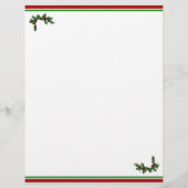 Holly Wreath Circle Photo Frame (Back)