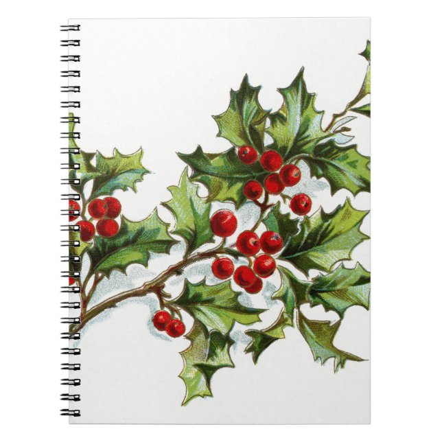 HollyBerries20150801 Notebook (Front)