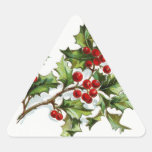 HollyBerries20150801 Triangle Sticker