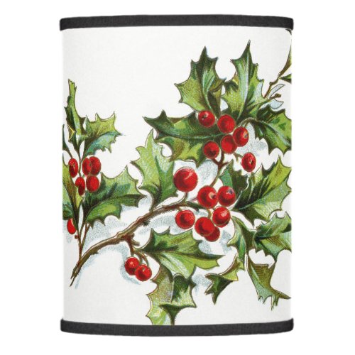 HollyBerries 001 Lamp Shade