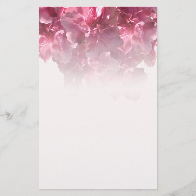 Hollyhock stationary stationery (Front)